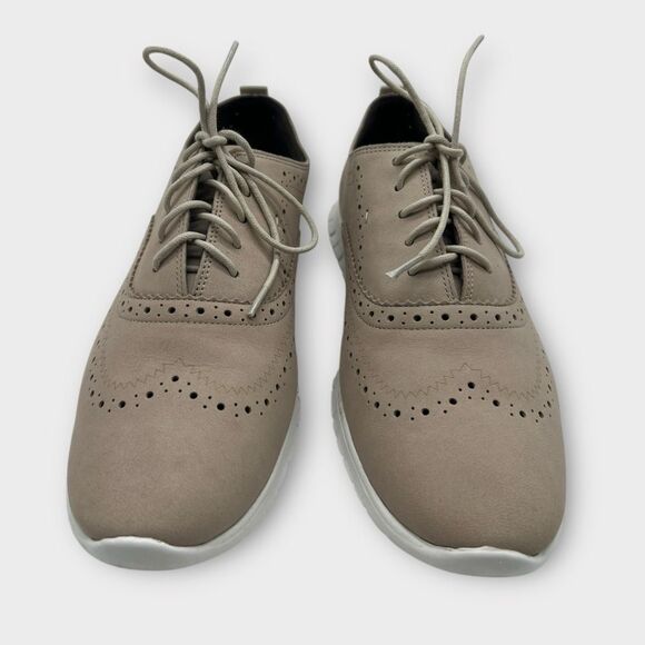 Cole Haan Women's‎ Zerogrand Wing Oxford Oat Nubuck, Size 10.5 Amazing Condition - Picture 3 of 8